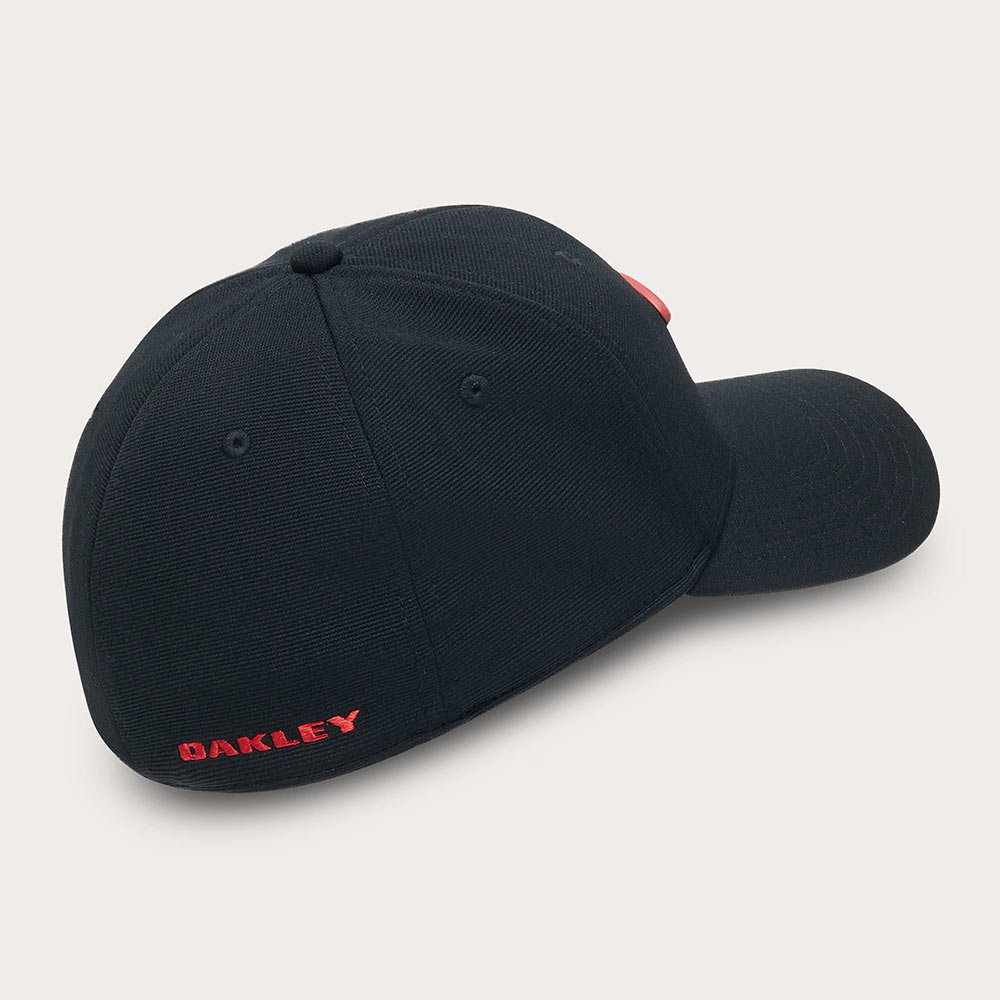 Tincan Cap Pitch Black/Flame Red - Image 2